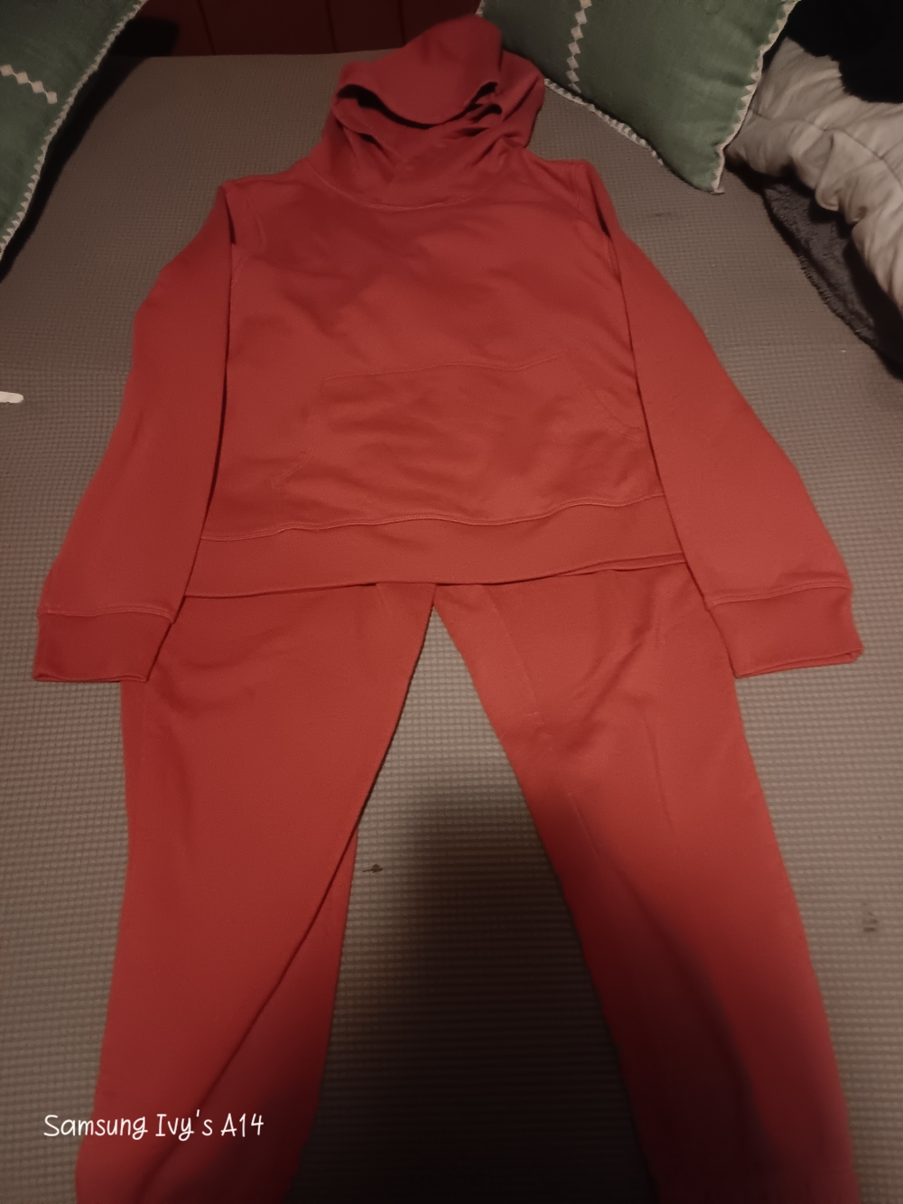 Ideology Rust-Tone Hooded Sweatshirt & Joggers Set